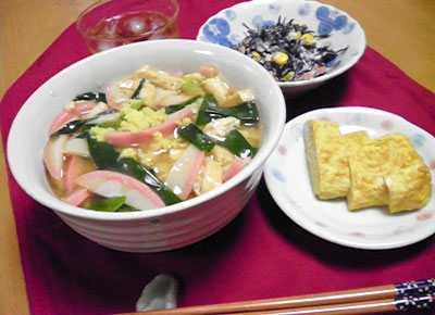 あんかけうどん